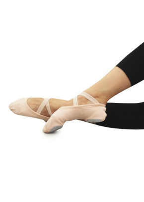 Stretch Canvas Ballet Split Shoes